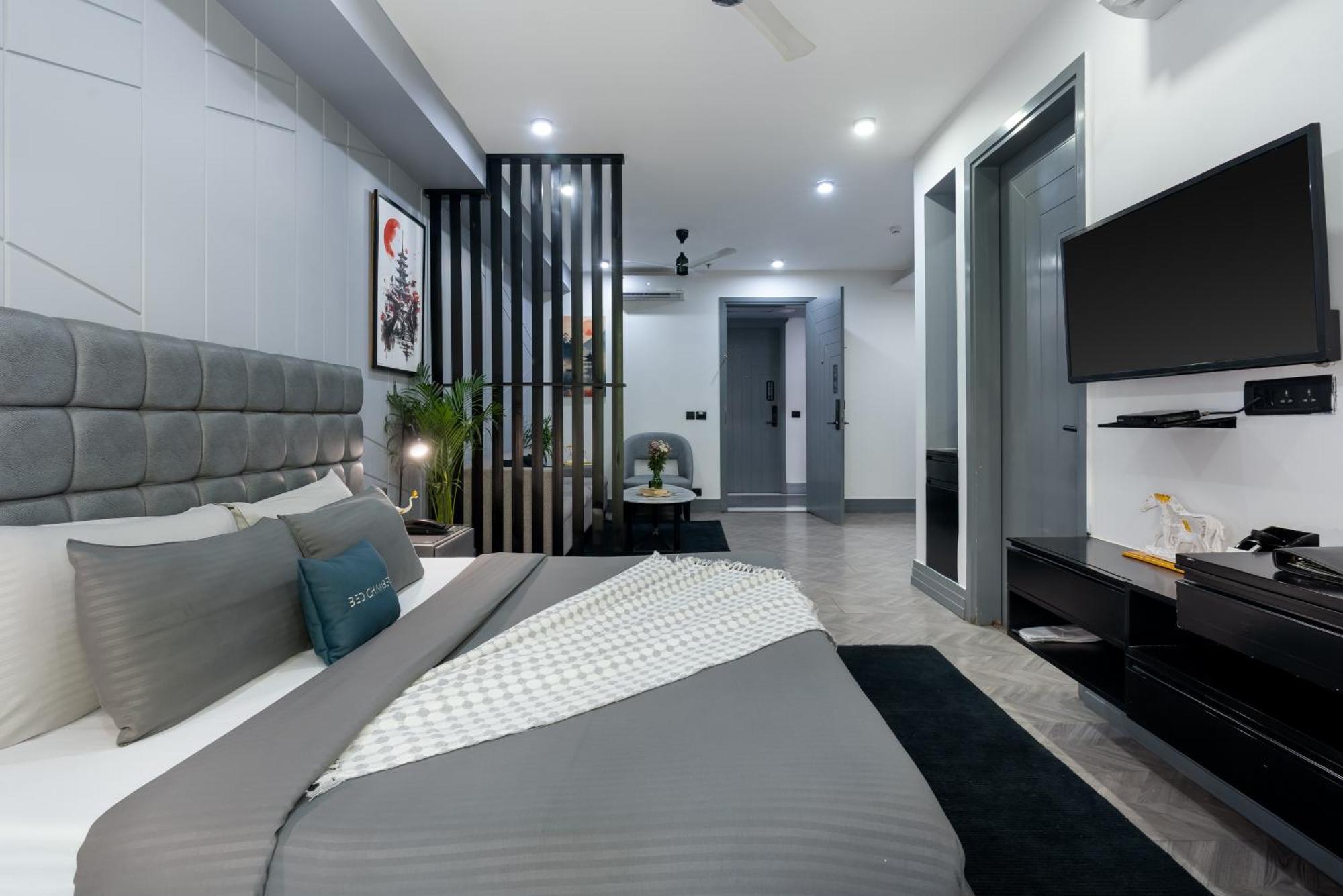 גורגאון Bedchambers Serviced Apartments - Cyber City מראה חיצוני תמונה